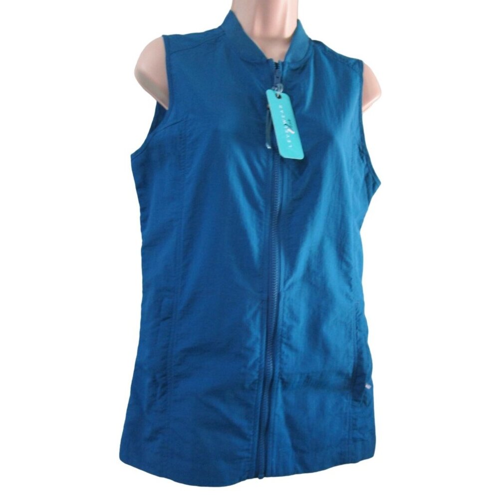 Levelwear Verve Performance Vest SD00L Sage Blue Spruce Ladies S/P NWT